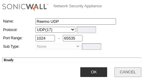Reemo UDP Service