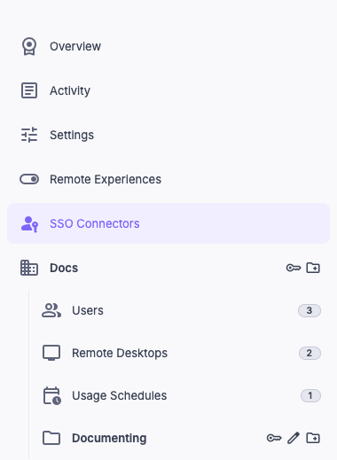 Configure SAML at the organization level